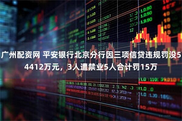 广州配资网 平安银行北京分行因三项信贷违规罚没54412万元，3人遭禁业5人合计罚15万