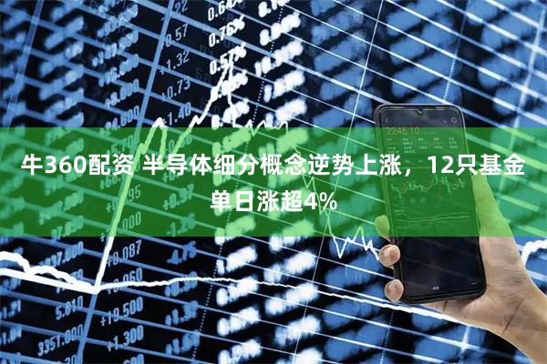 牛360配资 半导体细分概念逆势上涨，12只基金单日涨超4%