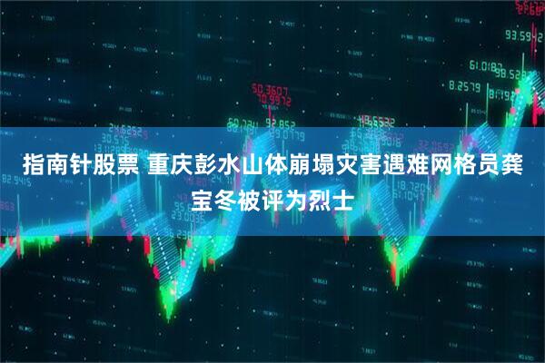 指南针股票 重庆彭水山体崩塌灾害遇难网格员龚宝冬被评为烈士